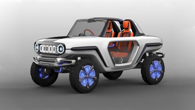 Suzuki E-Survivor
Zdejmowany dach i okrągłe reflektory to charakterystyczne cechy nowego konceptu Suzuki. Pojazd można traktować jako zapowiedź stylistyki, którą będą cechować się w przyszłości samochody Suzuki.
Fot. Suzuki Suzuki E-Survivor
Zdejmowany dach i okrągłe reflektory to charakterystyczne cechy nowego konceptu Suzuki. Pojazd można traktować jako zapowiedź stylistyki, którą będą cechować się w przyszłości samochody Suzuki.
Fot. Suzuki