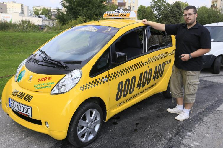 W Kielcach pojawiła się taksówka napędzana silnikiem