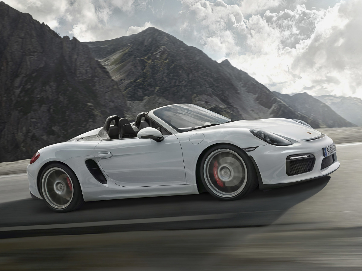 Porsche Boxster Spyder 981 2015 / Fot. Porsche Porsche Boxster Spyder 981 2015 / Fot. Porsche