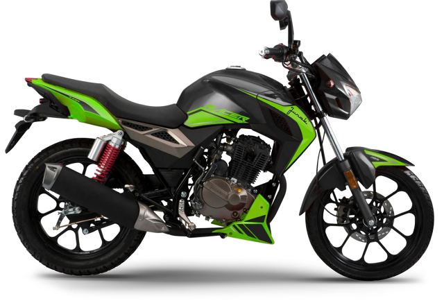 Junak 125 Race
Masywne kształty, ostre linie i sportowe obręcze aluminiowych kół sprawiają, że całość prezentuje się bardzo dojrzale jak na motocykl na prawo jazdy kategorii B.
Fot. Junak Junak 125 Race
Masywne kształty, ostre linie i sportowe obręcze aluminiowych kół sprawiają, że całość prezentuje się bardzo dojrzale jak na motocykl na prawo jazdy kategorii B.
Fot. Junak