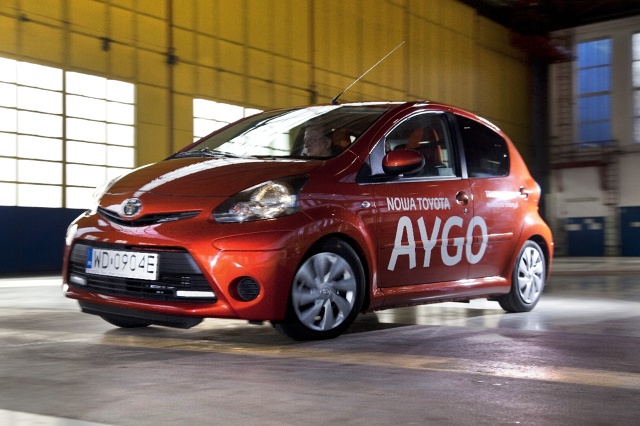 Toyota Aygo, Fot: Tomasz Szmandra Toyota Aygo, Fot: Tomasz Szmandra
