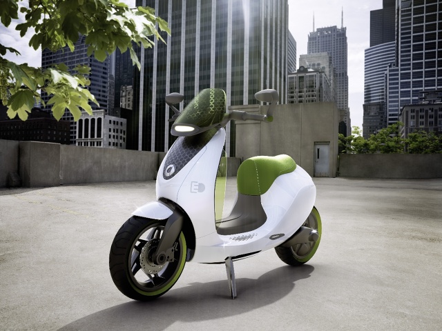 Smart escooter, Fot: Smart Smart escooter, Fot: Smart