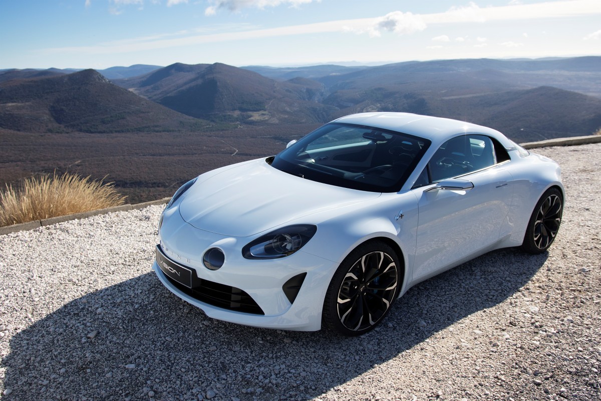 Cena samochodu będzie kształtować się pomiędzy 45 a 60 tysięcy euro, a Alpine Vision będzie konkurentem m.in. Porsche Cayman GT4 / Fot. Alpine Cena samochodu będzie kształtować się pomiędzy 45 a 60 tysięcy euro, a Alpine Vision będzie konkurentem m.in. Porsche Cayman GT4 / Fot. Alpine