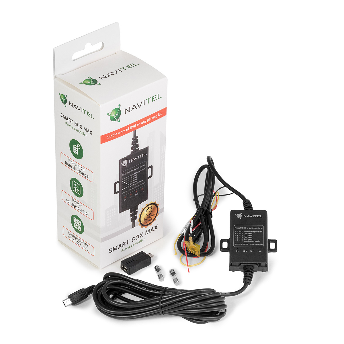 Navitel wprowadza specjalną, ogólnopolską promocję. Kupując dowolny wideorejestrator producenta, adapter zasilania NAVITEL SMART BOX MAX można nabyć za jedyne 29,99 zł.
Fot. Navitel Navitel wprowadza specjalną, ogólnopolską promocję. Kupując dowolny wideorejestrator producenta, adapter zasilania NAVITEL SMART BOX MAX można nabyć za jedyne 29,99 zł.
Fot. Navitel
