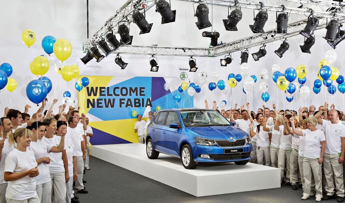 Skoda Fabia III / Fot. Skoda Skoda Fabia III / Fot. Skoda