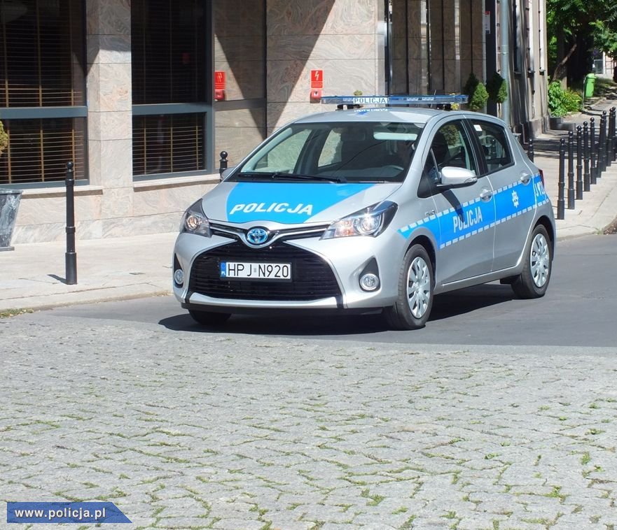 Toyota Yaris Hybrid
fot. Policja.pl Toyota Yaris Hybrid
fot. Policja.pl