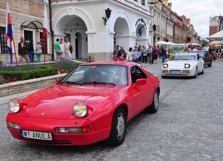 Zlot aut marki Porsche w Sandomierzu (ZDJĘCIA) Zlot aut