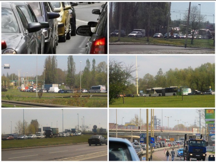 Szczecin: Gigantyczny korek na Gdańskiej Szczecin: Gigantyczny korek na Gdańskiej