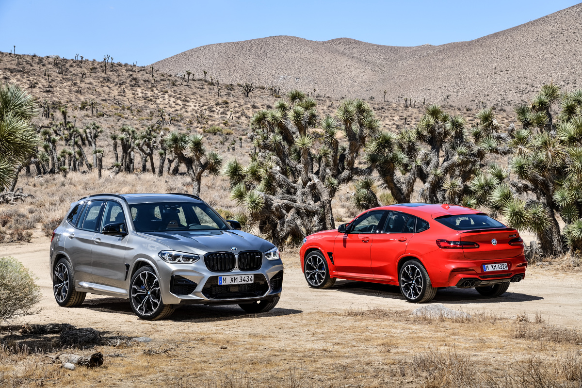 BMW rozszerza ofertę modeli nastawionych na osiągi o nowe propozycje. Oprócz BMW X3 M i BMW X4 M do salonów trafią również odpowiadające im modele Competition.
Fot. BMW BMW rozszerza ofertę modeli nastawionych na osiągi o nowe propozycje. Oprócz BMW X3 M i BMW X4 M do salonów trafią również odpowiadające im modele Competition.
Fot. BMW