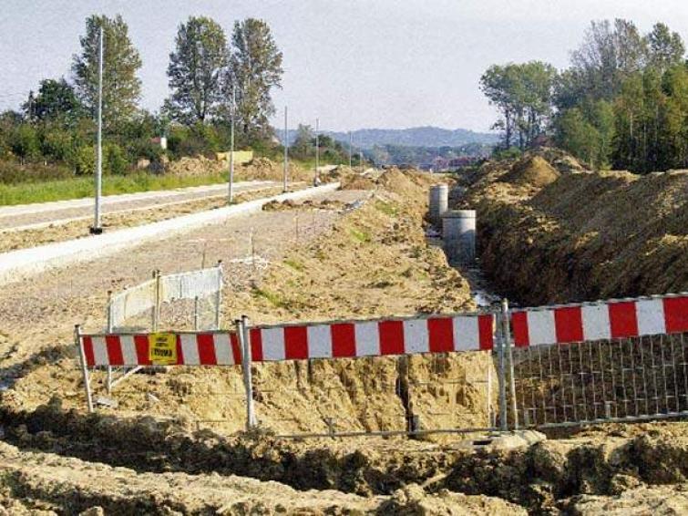 Obwodnica Koszalina: słaby grunt wstrzymał prace Obwodnica Koszalina: słaby grunt wstrzymał prace
