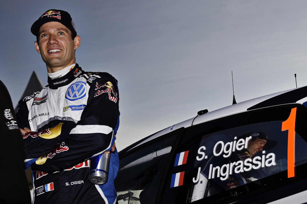 Sebastien Ogier / Fot. Volkswagen Sebastien Ogier / Fot. Volkswagen