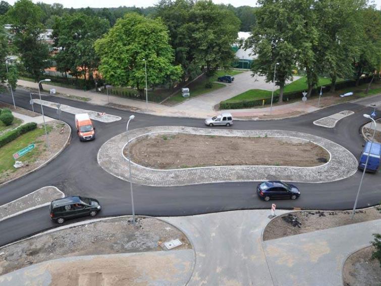 Ulica Szczecińska w Szczecinku już przejezdna Ulica Szczecińska w Szczecinku już przejezdna