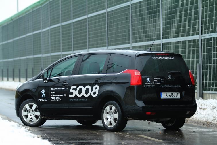 Testujemy Peugeot 5008 1.6 HDi oszczędny minivan (foto