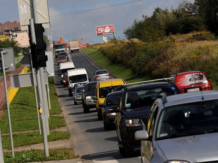 Szczecin: Ruch na ul. Duńskiej jest sparaliżowany przez okoliczne remonty Szczecin: Ruch na ul. Duńskiej jest sparaliżowany przez okoliczne remonty