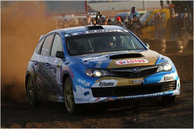 LOTOS Subaru Poland Rally Team zakończył sezon na Karowej