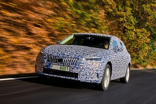 Skoda Scala
Scala ma zastąpić pięciodrzwiowy model Rapid. Długość nadwozia wynosi 4,362 m, a rozstaw osi to 2,649 mm. Pojemność bagażnika - 467 litrów - jest jedną z największych w segmencie kompaktów.
Fot. Skoda Skoda Scala
Scala ma zastąpić pięciodrzwiowy model Rapid. Długość nadwozia wynosi 4,362 m, a rozstaw osi to 2,649 mm. Pojemność bagażnika - 467 litrów - jest jedną z największych w segmencie kompaktów.
Fot. Skoda