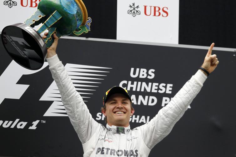 Formuła 1: Grand Prix Chin wygrywa Nico Rosberg z Mercedesa Formuła 1: Grand Prix Chin wygrywa Nico Rosberg z Mercedesa