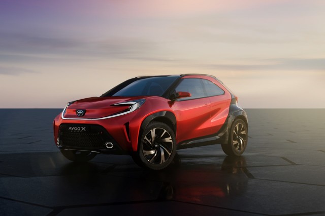 Toyota Aygo X prologue
AYGO X prologue udowadnia, że mały samochód może mieć charakter. Projekt ten tworzy nową wizję segmentu A, jeszcze bardziej śmiałą i pikantną niż do tej pory
Fot. Toyota Toyota Aygo X prologue
AYGO X prologue udowadnia, że mały samochód może mieć charakter. Projekt ten tworzy nową wizję segmentu A, jeszcze bardziej śmiałą i pikantną niż do tej pory
Fot. Toyota