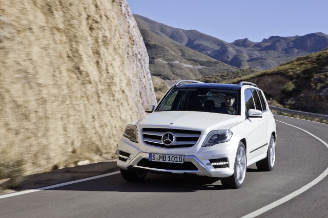 Mercedesa GLK 2012, Fot: Mercedes Mercedesa GLK 2012, Fot: Mercedes