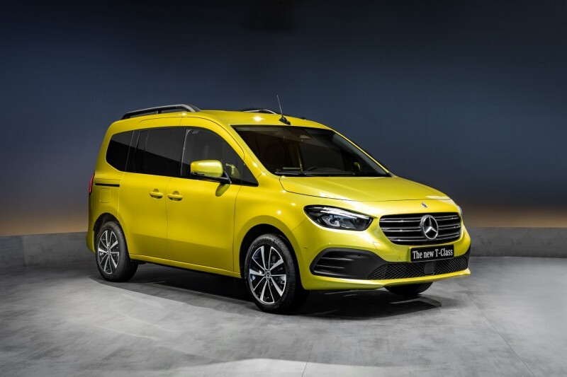 Od 2 maja, w niespełna tydzień po oficjalnej premierze modelu, można zamawiać nowego małego vana Mercedes-Benz: Klasę T. 

Fot. Mercedes-Benz