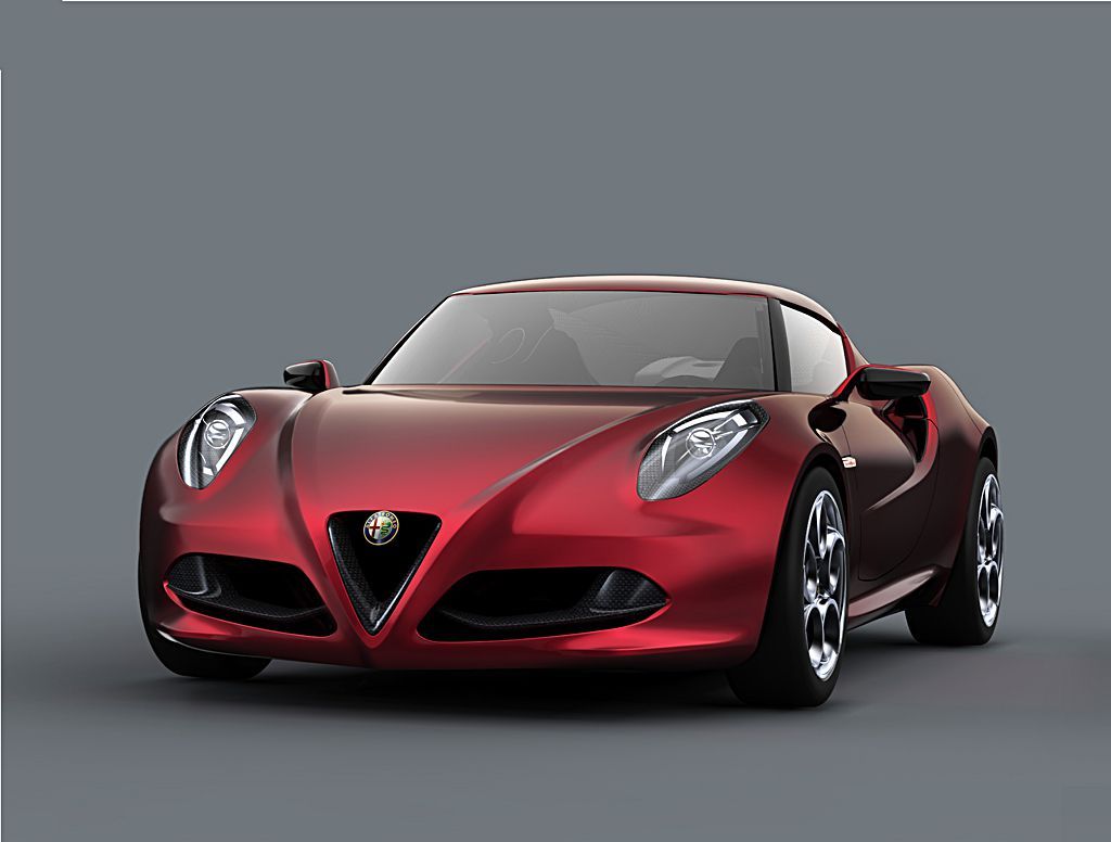 Alfa Romeo 4C Concept, Fot: Alfa Romeo Alfa Romeo 4C Concept, Fot: Alfa Romeo