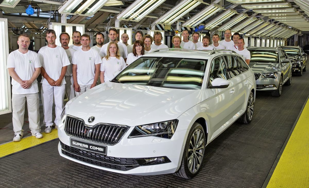 Skoda Superb Combi / Fot. Skoda Skoda Superb Combi / Fot. Skoda