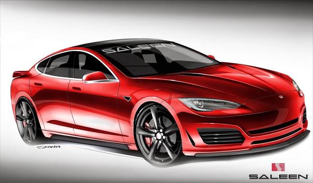 Tesla Model S / Fot. Saleen Automotive Tesla Model S / Fot. Saleen Automotive