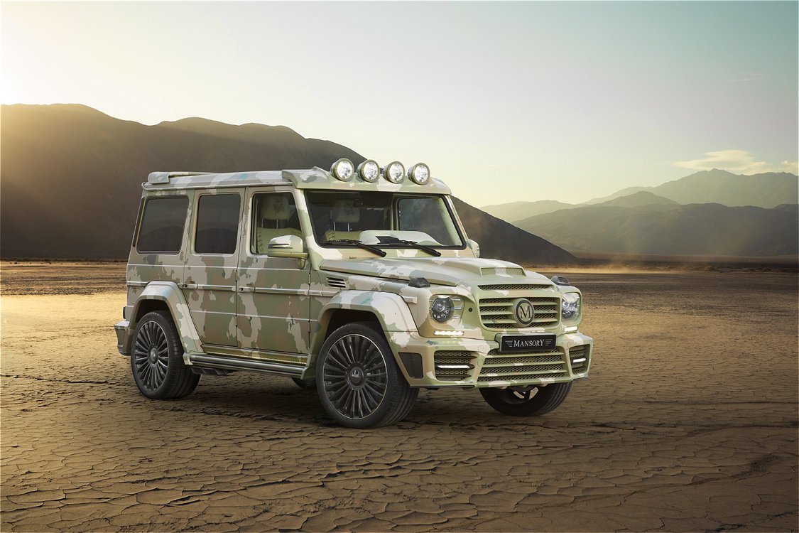 Salon Genewa 2015 Mercedes G63 AMG Sahara Edition galeria 