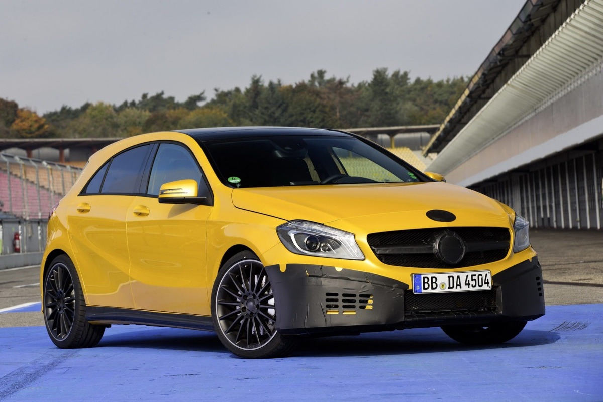Mercedes A45 Amg Z 350 Konnym Silnikiem