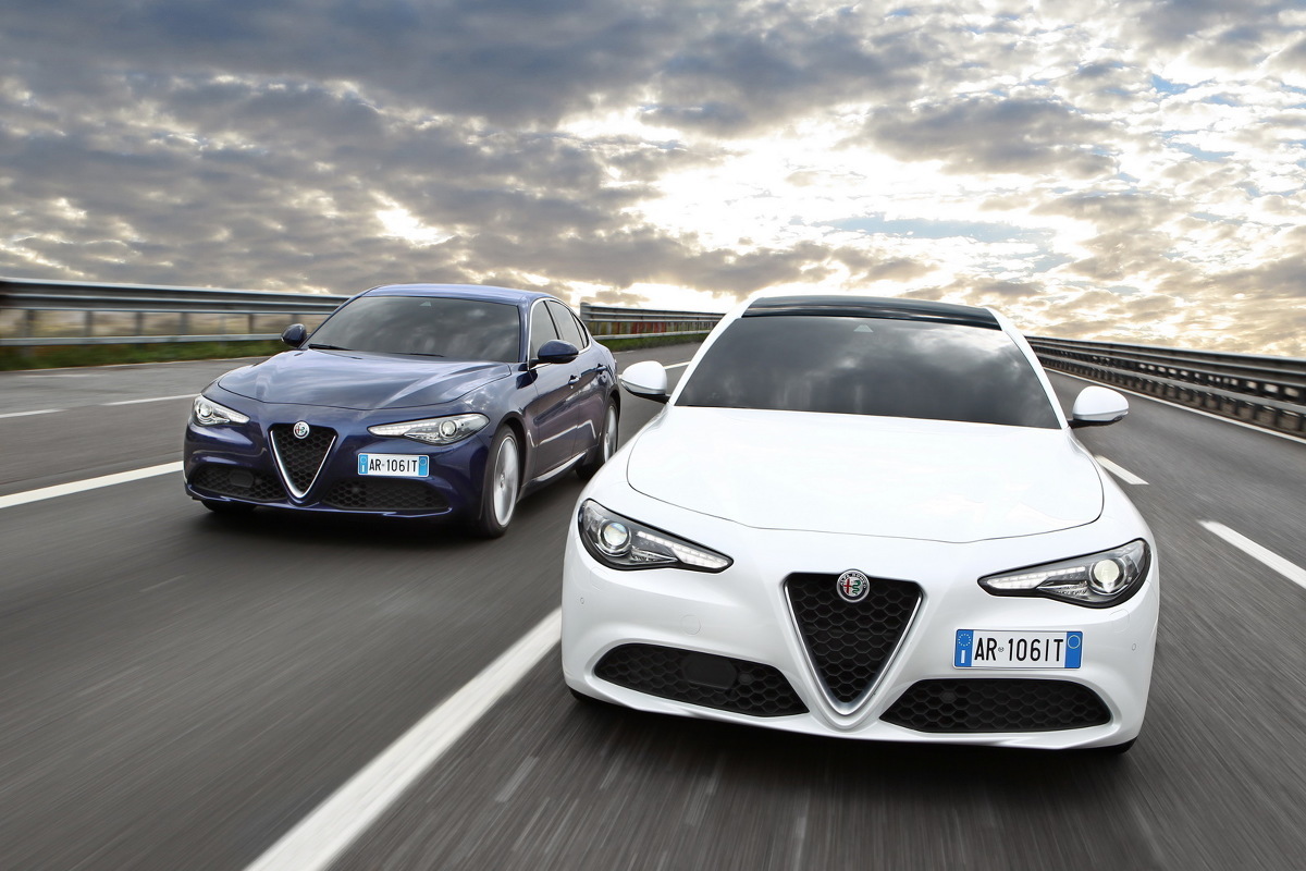 Alfa Romeo Giulia
Ceny Alfy Romeo Giulii w Polsce zaczynają się od 139 000 zł. Za taką sumę otrzymamy auto z silnikiem o pojemności skokowej 2,2 l i mocy 150 KM.
Fot. Alfa Romeo Alfa Romeo Giulia
Ceny Alfy Romeo Giulii w Polsce zaczynają się od 139 000 zł. Za taką sumę otrzymamy auto z silnikiem o pojemności skokowej 2,2 l i mocy 150 KM.
Fot. Alfa Romeo