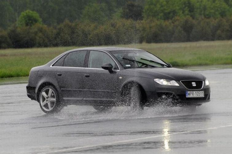 Policyjny seat exeo znów w Lublinie Policyjny seat exeo znów w Lublinie