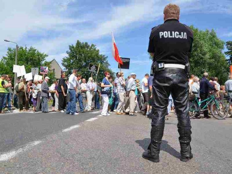 Uwaga! Blokada obwodnicy Szczecinka Uwaga! Blokada obwodnicy Szczecinka