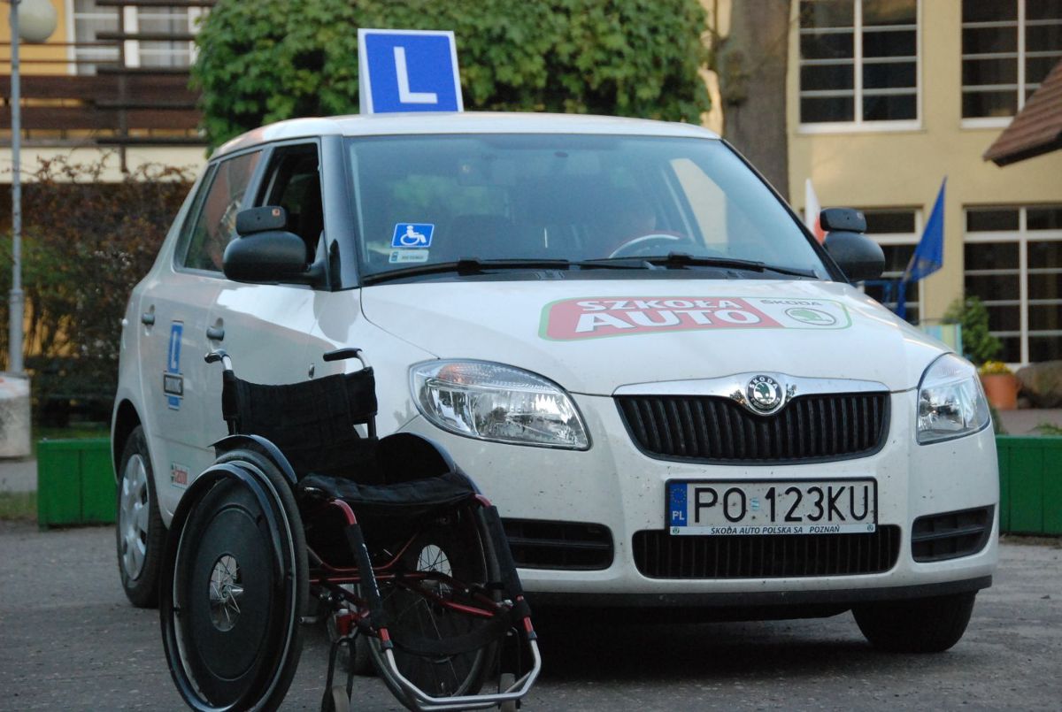 Samochód dla niepełnosprawnego kierowcy
