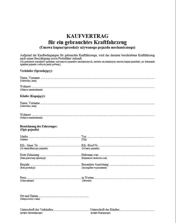 Vorlage Kaufvertrag Haus - tippsvorlage.info - tippsvorlage.info