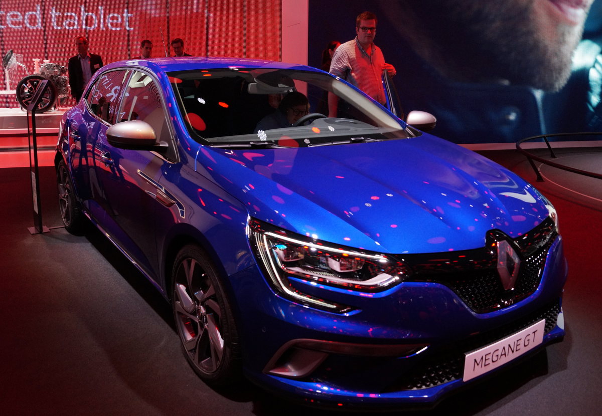 Salon samochodowy Frankfurt 2015. Renault Megane IV 