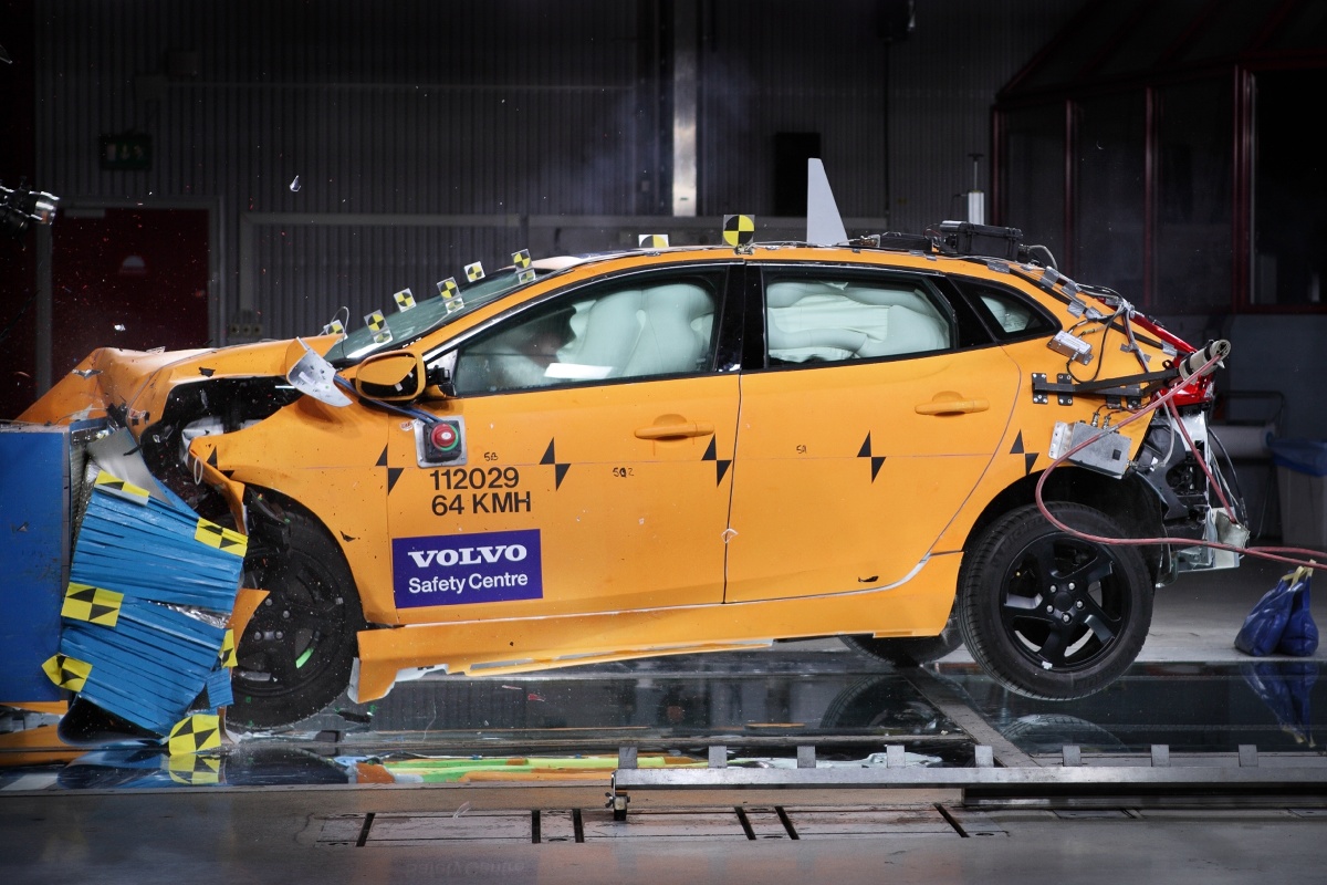 Volvo V40 najbezpieczniejsze auto w historii testów Euro