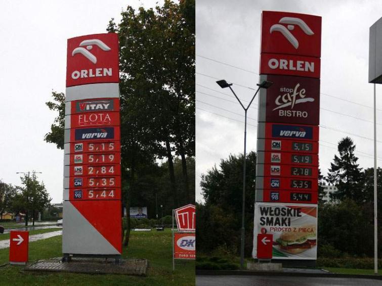 Ceny paliw w Koszalinie i Kołobrzegu: porównanie Ceny paliw w Koszalinie i Kołobrzegu: porównanie