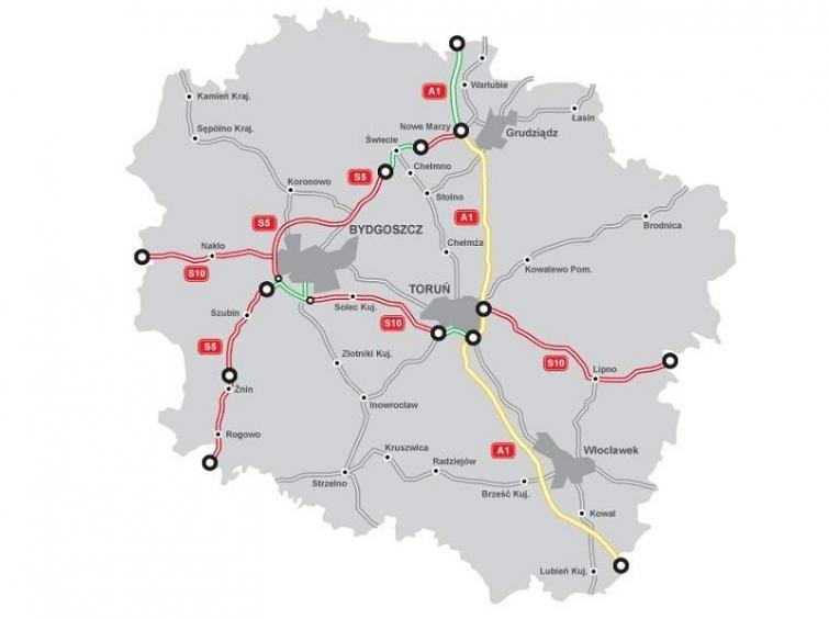 Kujawsko-Pomorskie. Utrudnienia w ruchu - zobacz gdzie Kujawsko-Pomorskie. Utrudnienia w ruchu - zobacz gdzie
