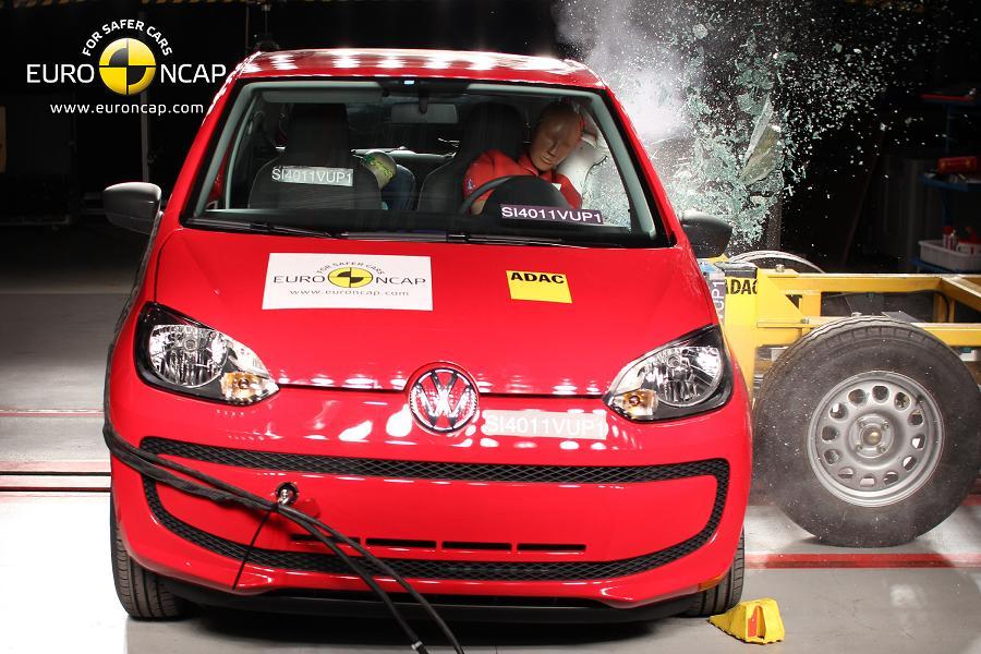 VW up! i Beetle zdobyły 5 gwiazdek w teście Euro NCAP