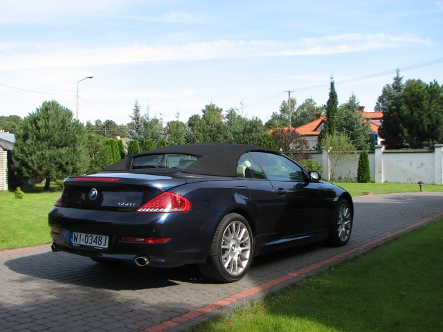 zdjęcie BMW serii 6 cabrio 4,8 l 650i