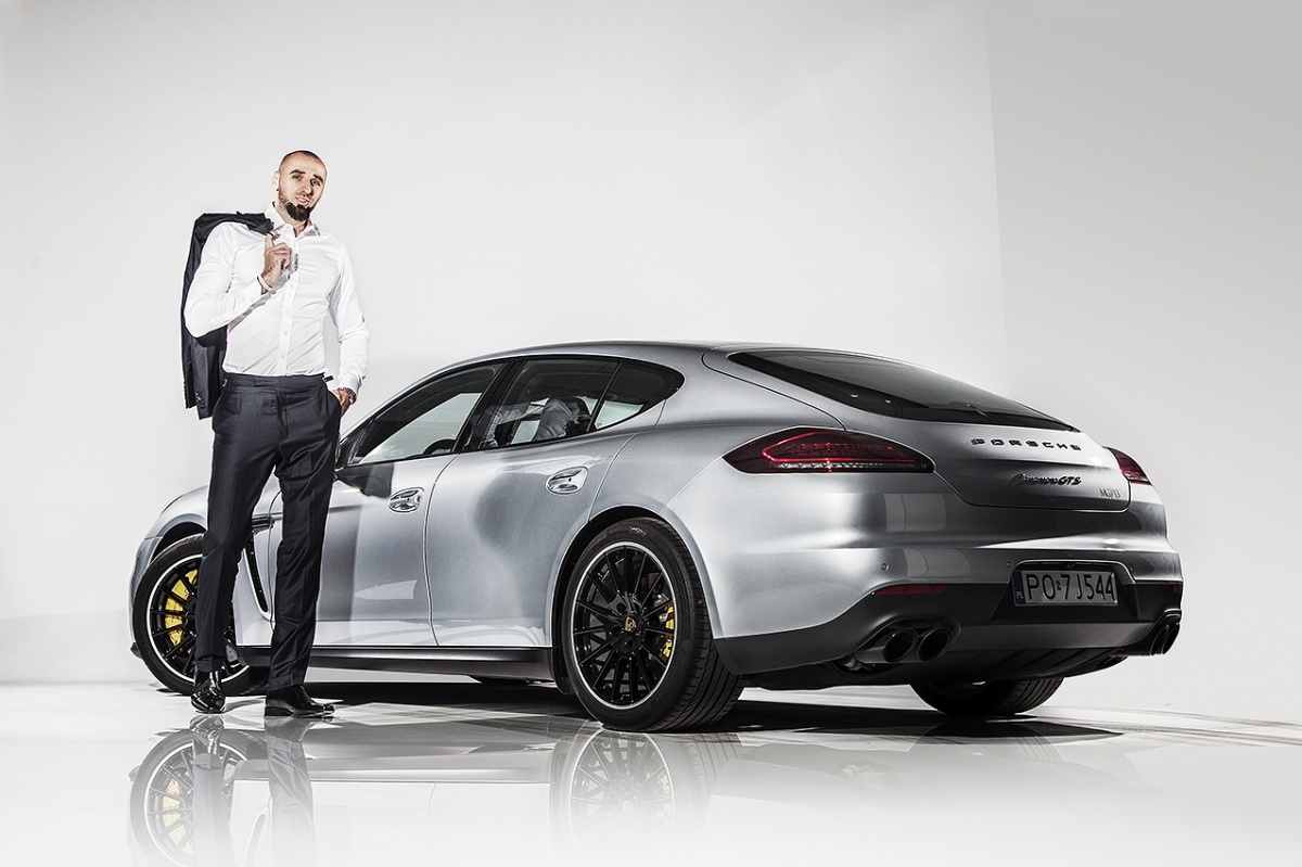 Marcin Gortat Dostal Nowe Porsche Galeria