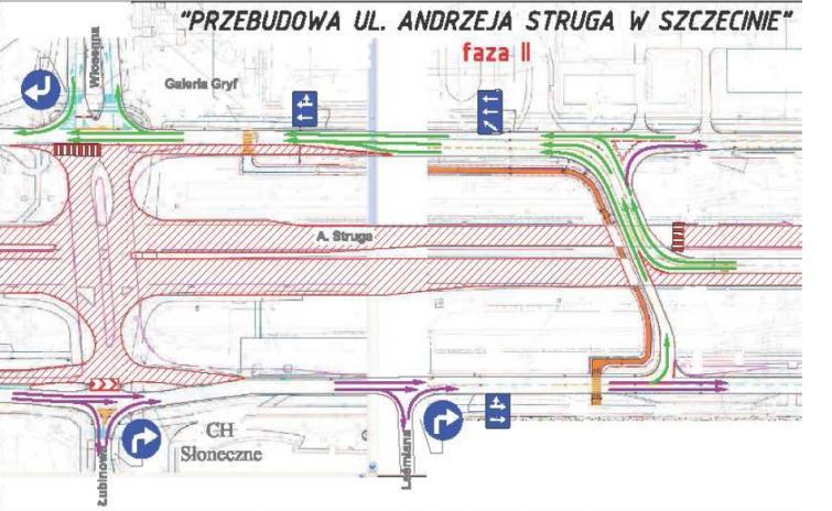 Szczecin: Wkrótce całkowicie zamkną ul. Struga. Zobacz mapę Szczecin: Wkrótce całkowicie zamkną ul. Struga. Zobacz mapę