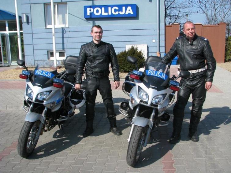 Hondy CBF1000A w opolskiej policji Hondy CBF1000A w opolskiej policji