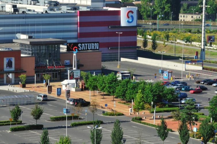 Samochodem do centrum handlowego Samochodem do centrum handlowego