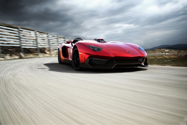 zdjęcie Lamborghini Aventador J