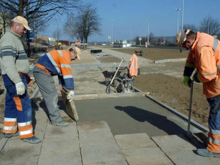 Koszalin, rondo koło Hasiora: termin zakończenia prac wydłużony Koszalin, rondo koło Hasiora: termin zakończenia prac wydłużony
