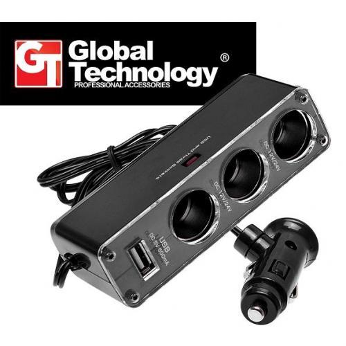 Adapter samochodowy Car Fire od KL Trade Zestaw głośnomówiący XKN 607 od Global Technology
