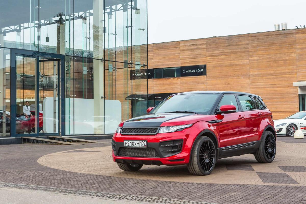 Range Rover Evoque / Fot. LARTE Design Range Rover Evoque / Fot. LARTE Design