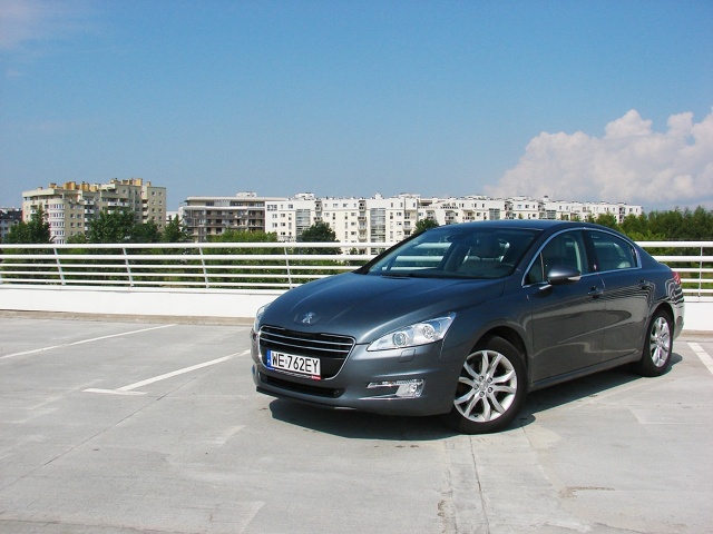 Peugeot 508 Fot: Przemysław Pepla Peugeot 508 Fot: Przemysław Pepla