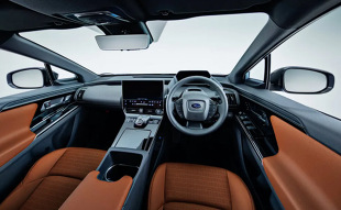 Subaru Solterra<br><br>Model Solterra ma pojawić się na rynku w 2022 roku w 2022 r. Trafi m.in. do Europy, Stanów Zjednoczonych oraz Kanady.<br><br>Fot. Subaru 